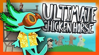 Ultimate Chicken Horse LIVE with Friends | JobbythePlays