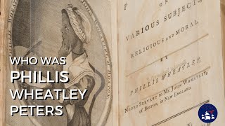 Phillis Wheatley Peters | People of the Past