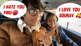 Sourav Joshi Girlfriend Piru @souravjvlogs