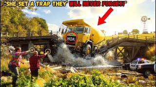 HOA Scandal: Trucks Overload My Bridge — Watch What I Did