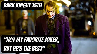 Heath Ledger isn’t my favorite Joker, but he’s the BEST | The Dark Knight 15th Anniversary