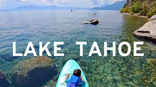 Lake Tahoe in Summer with Kids: Swimming, Paddle-boarding, Hiking