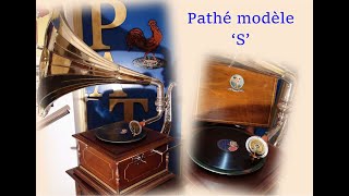Phonographe Pathé modèle 'S'