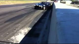 Wall Crash Drifting Near Stock R33 4 Door at Wakefield