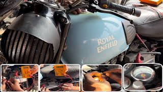 Royal enfield classic battery charging problem/रॉयल एनफील्ड क्लासिक बैटरी चार्जिंग समस्या