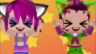 Cece and me do the Caramelldansen