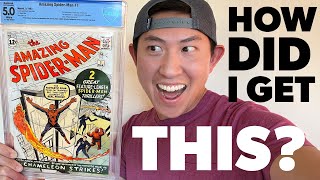 How I Got My Amazing Spider-Man #1 Slabbed Comic Book