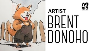 Brent Donoho -  Illustrator, teacher & Muralist