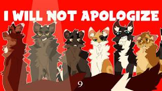 "I WILL NOT APOLOGIZE" Warriorcats Pinestar's Familytree MAP OPEN