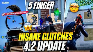 Absolute Cinema On Stream😱 Intense 1v4 Clutches BGMI - PUBG Mobile 