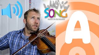 Tuning your violin with a matching tone | Play, Warm Up, Listen | Summer of SONG