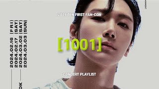 [▶𝐏𝐋𝐀𝐘𝐋𝐈𝐒𝐓] 2024 TEN FIRST FAN-CON [1001] 셋리스트 | NCT WayV 텐 퍼스트 팬콘 [1001] SETLIST 플레이리스트