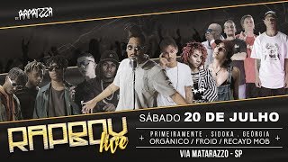 Orgânico | Recayd | Froid | Sidoka | Primeiramente | Georgia | Batalha da Aldeia - Rap Box Live