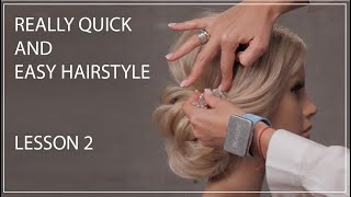 Lesson 2: Side Low Bun on Twists