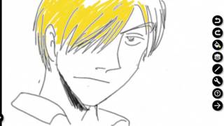 NVIDIA Dabbler | El Otaku probando la app de dibujos de la NVIDIA SHIELD TABLET K1