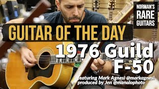 Guitar of the Day: 1976 Guild F-50 | Norman's Rare Guitars