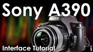 Sony A390 APS-C DSLR Overview, Features, Interface, and Layout