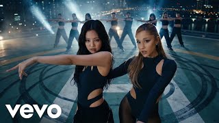 Jennie, Ariana Grande - Midnight Drift (ft. Doja Cat, K-Pop) (0Fficial Lyrics Video)