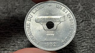 1952 Laos 50 Cents Coin • Values, Information, Mintage, History, and More