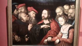 Christ and the Woman taken in Adultery 1531 Lucas Cranach the Elder 1472-1553 National Gallery Oslo