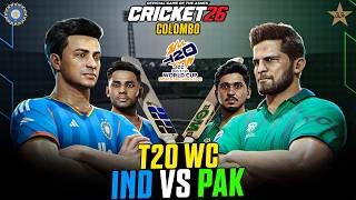 India vs Pakistan - T20 World Cup Match 😍🔥Biggest Rivalry | Cricket 26 #3