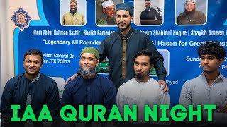 IAA Quran Night with Bangladeshi Cricket Team