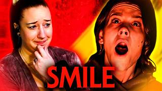 Watching SMILE for the first time, but not smiling much... 🫣😨 | Movie Reaction