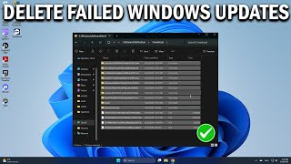 How To Delete Downloaded, Failed & Pending Windows Updates - Easy Fix