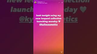 KYLIE JENNER DOES HER MAKEUP WITH HER NEW COLLECTION ALSO SHARED A PIC WITHOUT A FILTER OMG instasto