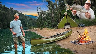Solo Canoe Camping & Fishing in Australia's Wilderness