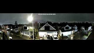 Car Prowling  caught on camera  4:17 AM 02/23/2025 Everett Washington