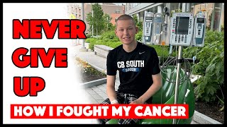 Never Give Up Fighting Cancer!  Here was my motivation...