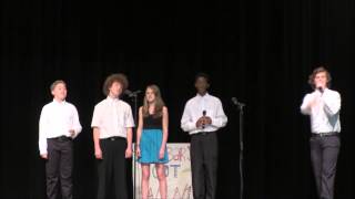 Dunbar Creative and Performing Arts Magnet School 2015 Talent Show-The Tiger Tones