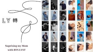 BTS (방탄소년단) |LYST Unboxing | Suprising My Mom with LYSTEAR #Ajummareacts
