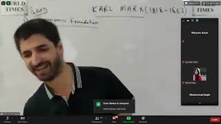 CSS POLITICAL SCIENCE LECTURE 08 KARL MARX PART 2 SIR ALI NAQVI