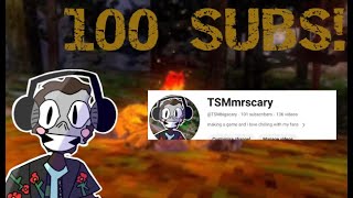 I hit 100 subs!!!