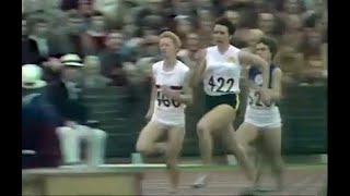 Rosemary Stirling (Sam Ruthe's Grandmother) wins 1970 Womens 800m final in Edinburgh.
