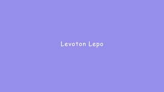 Levoton Lepo
