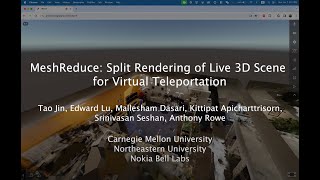 MeshReduce IEEE VR 24 Demo