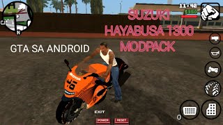 Suzuki Hayabusa 1300R bike MOD 1MB FOR GTA SA ANDROID BY Modding AK