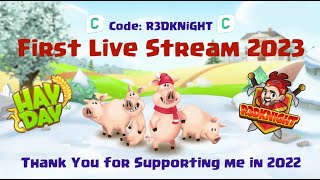 Hay Day 2023 - First Live Stream of the Year