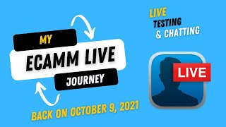 Testing live streaming with ECAMM Live and M1 Mac Mini