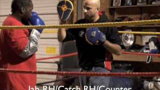 Coach Rick: The Mittologist - Footwork Basics Technical Mitt Work / Pad Workout