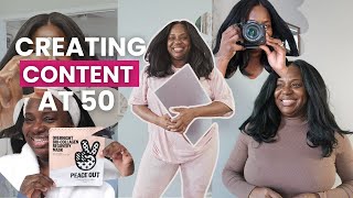 My First Week as a Laid-Off 50yr Old Content Creator🎥✨