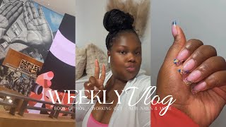 WEEKLY VLOG | BOOK OF HOV, TAKING BRAIDS OUT, NEW NAILS & MORE | SHANICE J.