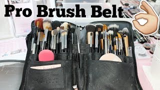 What's in my Brush Belt - Pro Makeup Artist | ChristineMUA