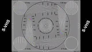 Playback Comparison - VHS / S-VHS / S-VHS ET