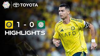 Ronaldo’s Al Nassr make history as Al Nassr edge past Al Ettifaq ⏱️ | Powered by Toyota