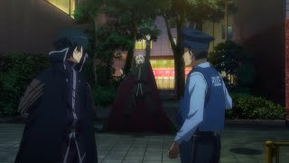 When police captures Demons! Shot on iPhone meme but it's anime #3