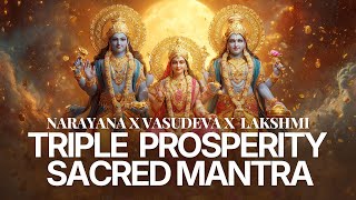 Sacred Vibrations of Prosperity | Narayana x Vasudeva x  Lakshmi | 21Times #moneymantra